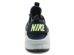 Кроссовки Nike Air Huarache Ultra темно-синие с черным мужские - фото сзади
