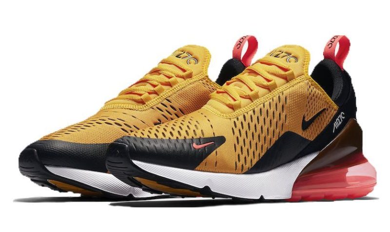 Nike Air Max 270 золотые (35-44)